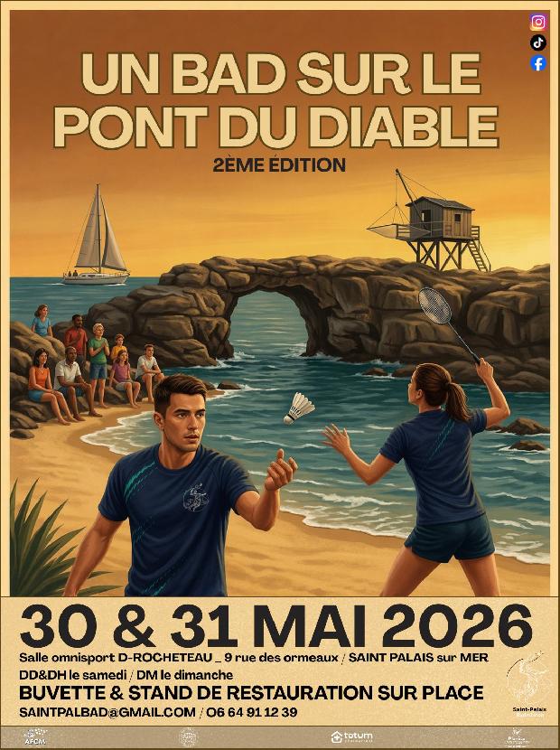 Un bad sur le pont du diable