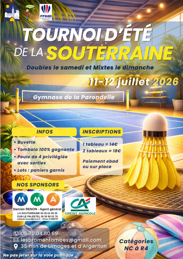 Tournoi d'été de La Souterraine