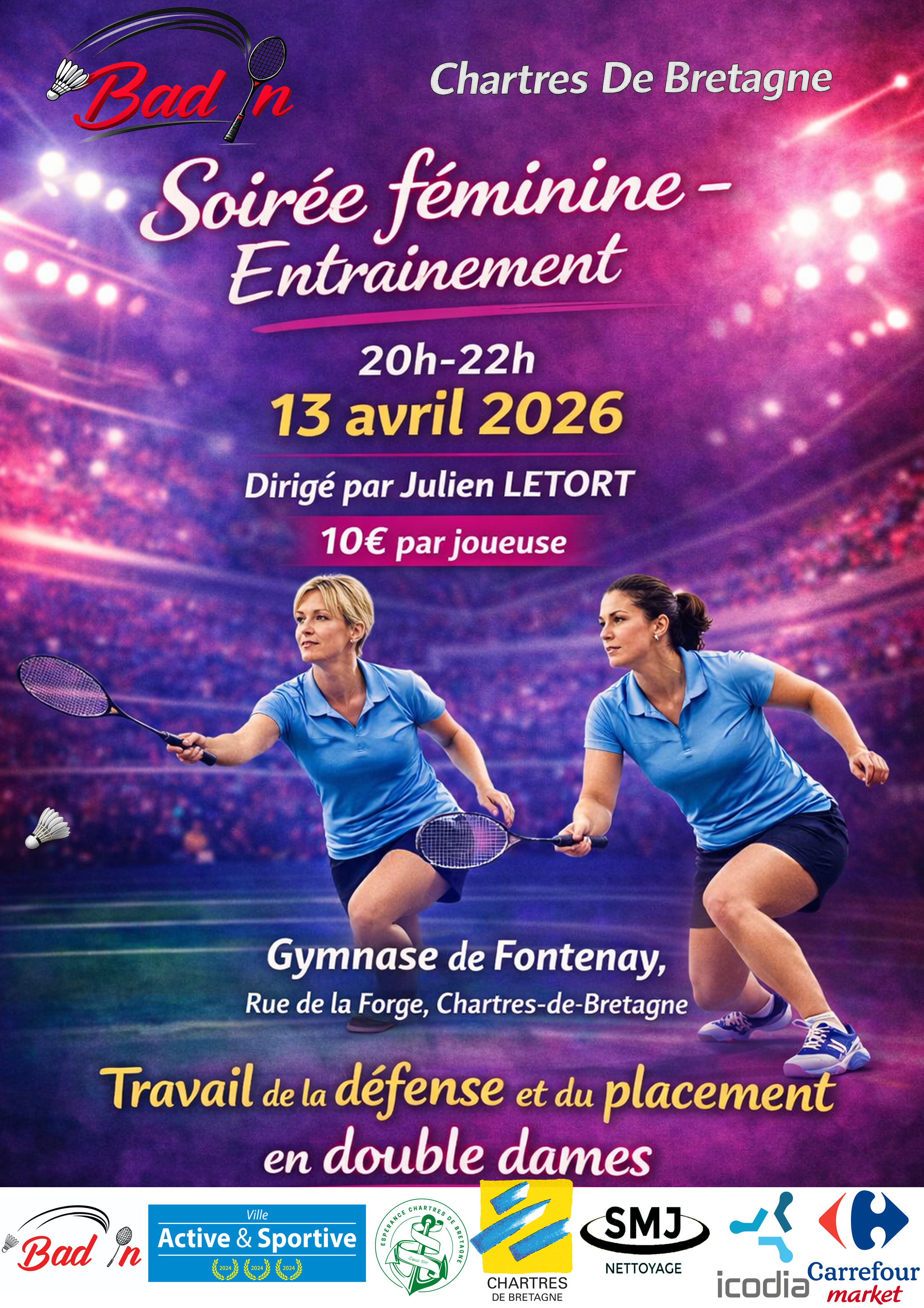 Stage Féminin - Défense et placement