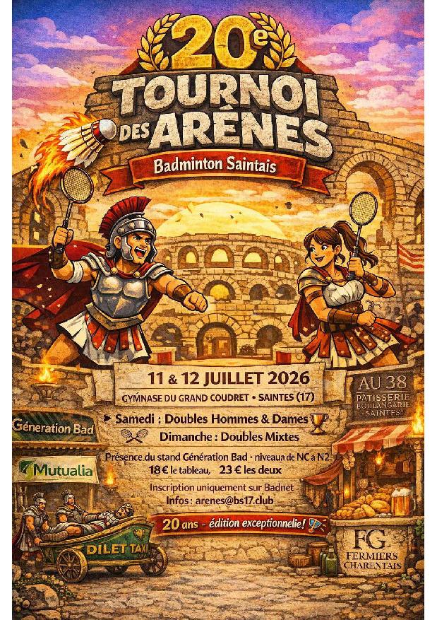 20 ème Tournoi des Arènes