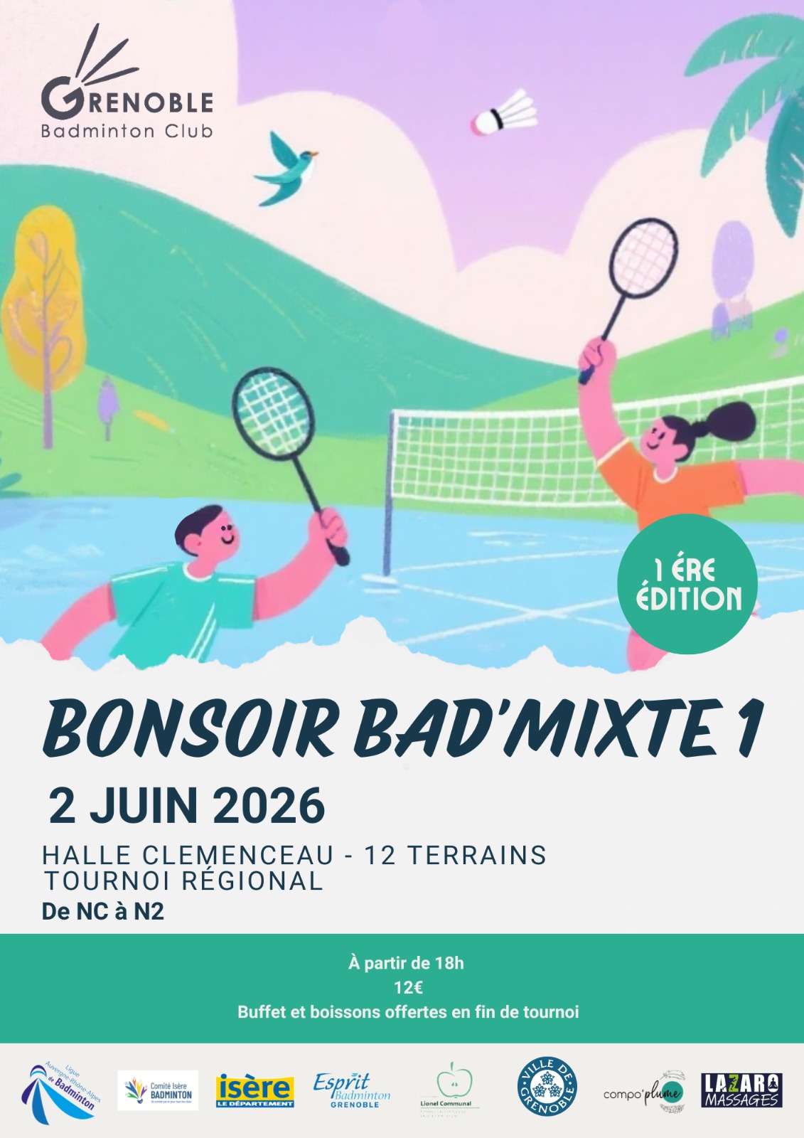 Bonsoir Bad'Mixte 1