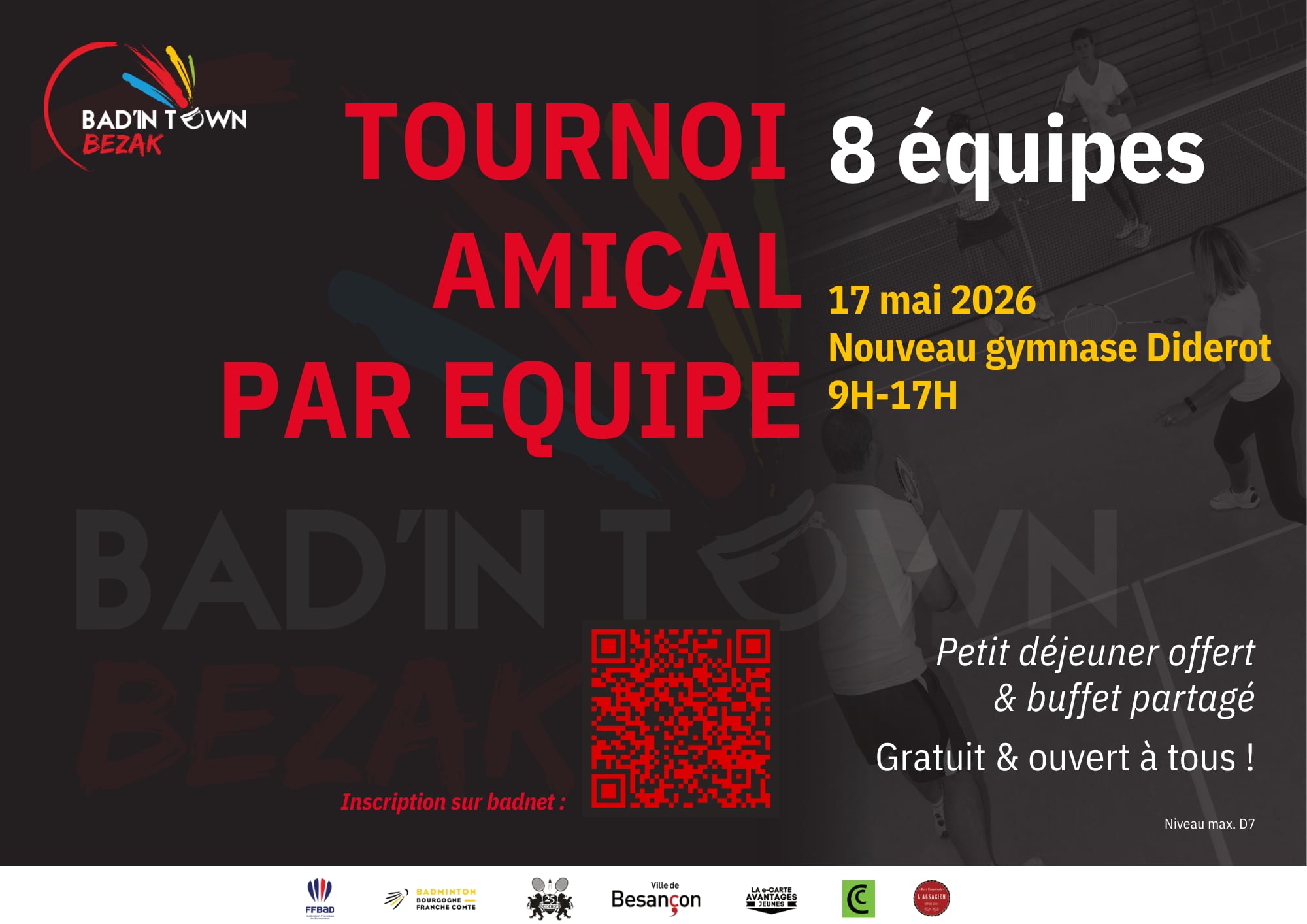 [AMICAL] Tournoi Amical par équipe du BTB