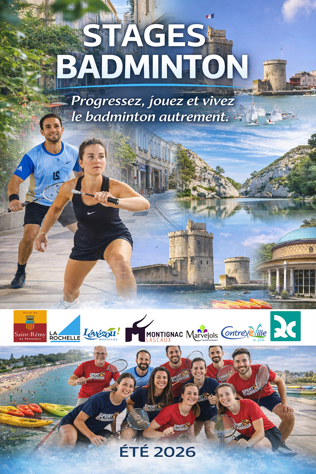 STAGES BADMINTON ALPILLES ETE 2026