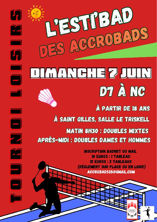 Tournoi LOISIRS Esti'bad