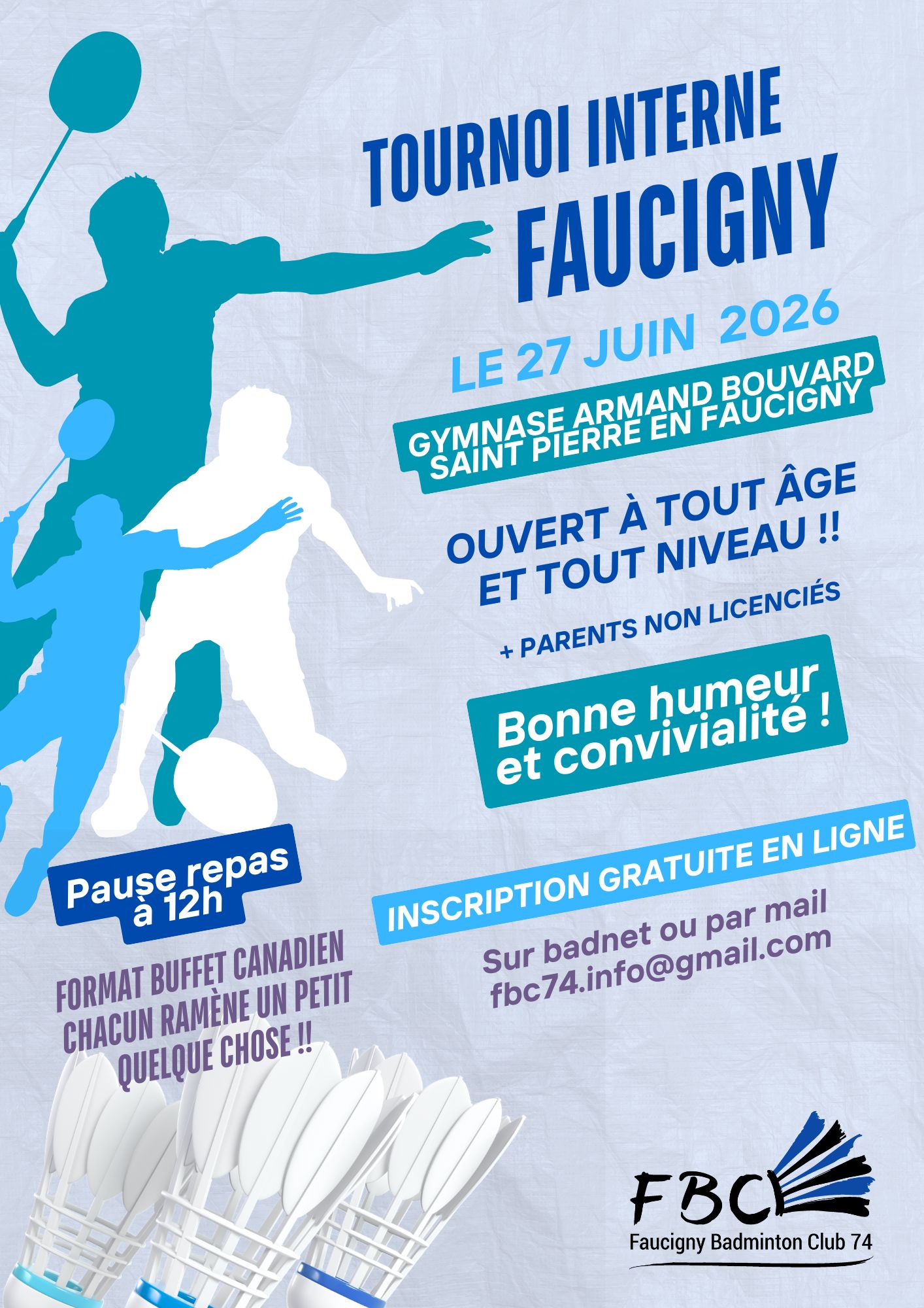 Tournoi Interne Faucigny 2026