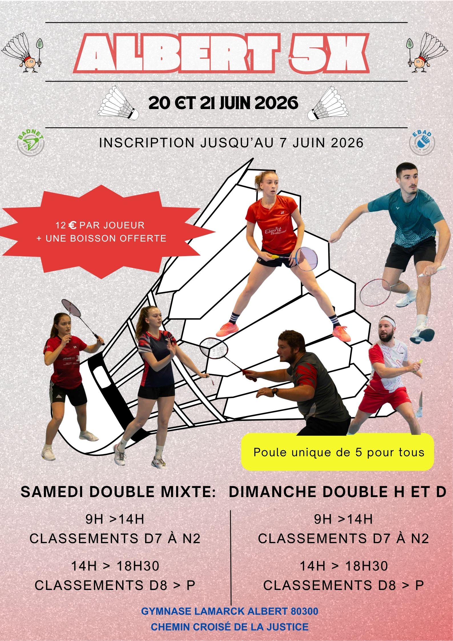 Tournoi 5X ALBERT