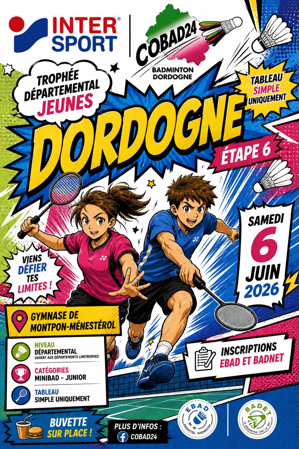 Circuit Jeune Départemental 24 - Trophée Départemental Jeunes - Etape 6