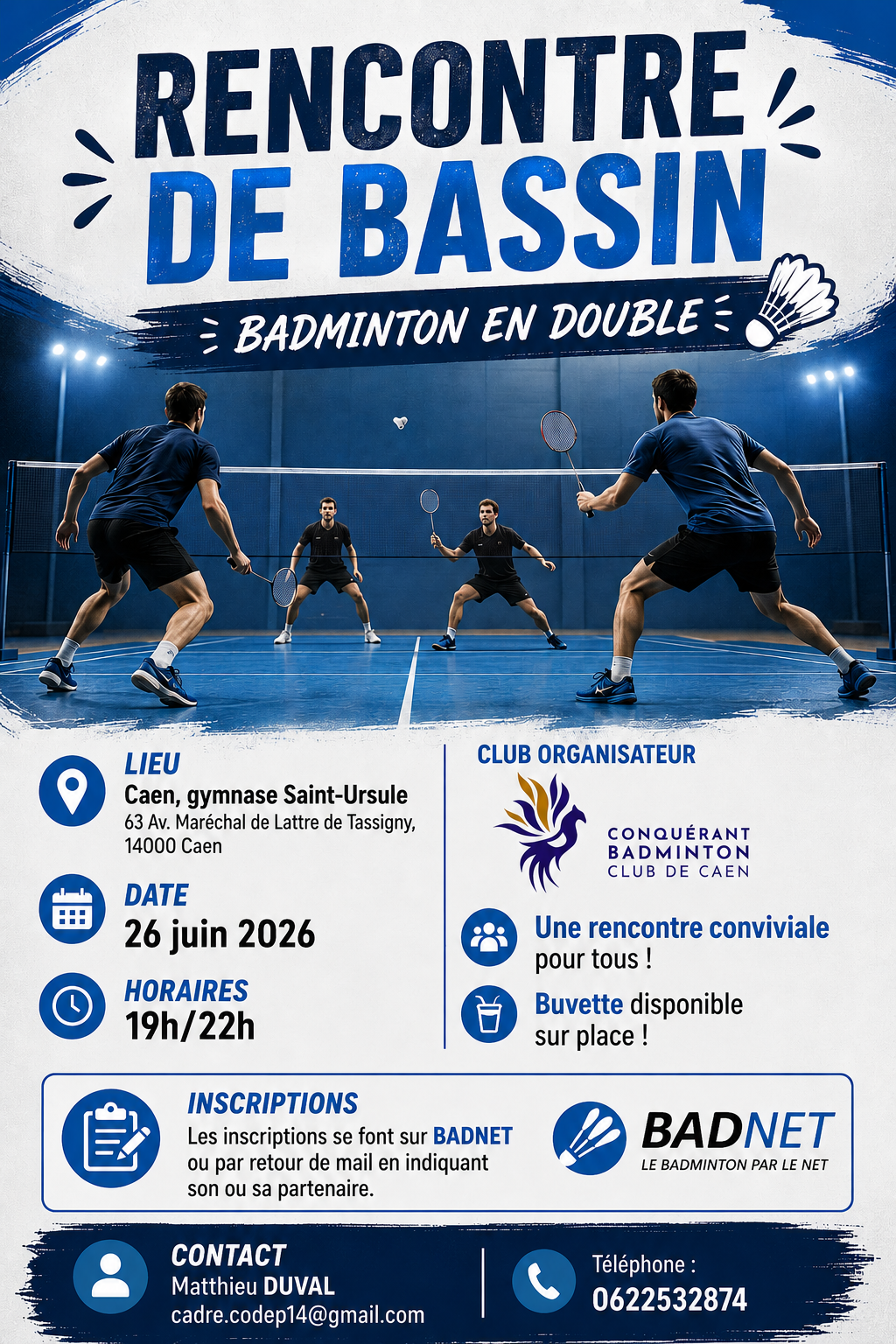 CODEP 14 - Rencontre amicale de bassin - CAEN