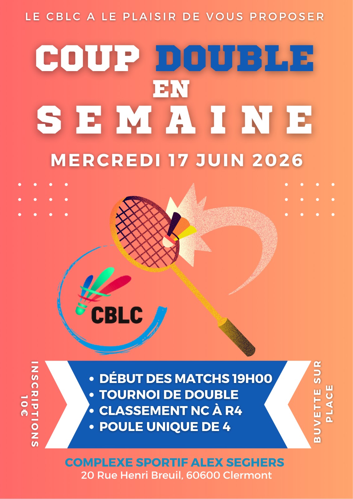 Coup double en semaine 2 Nocturne
