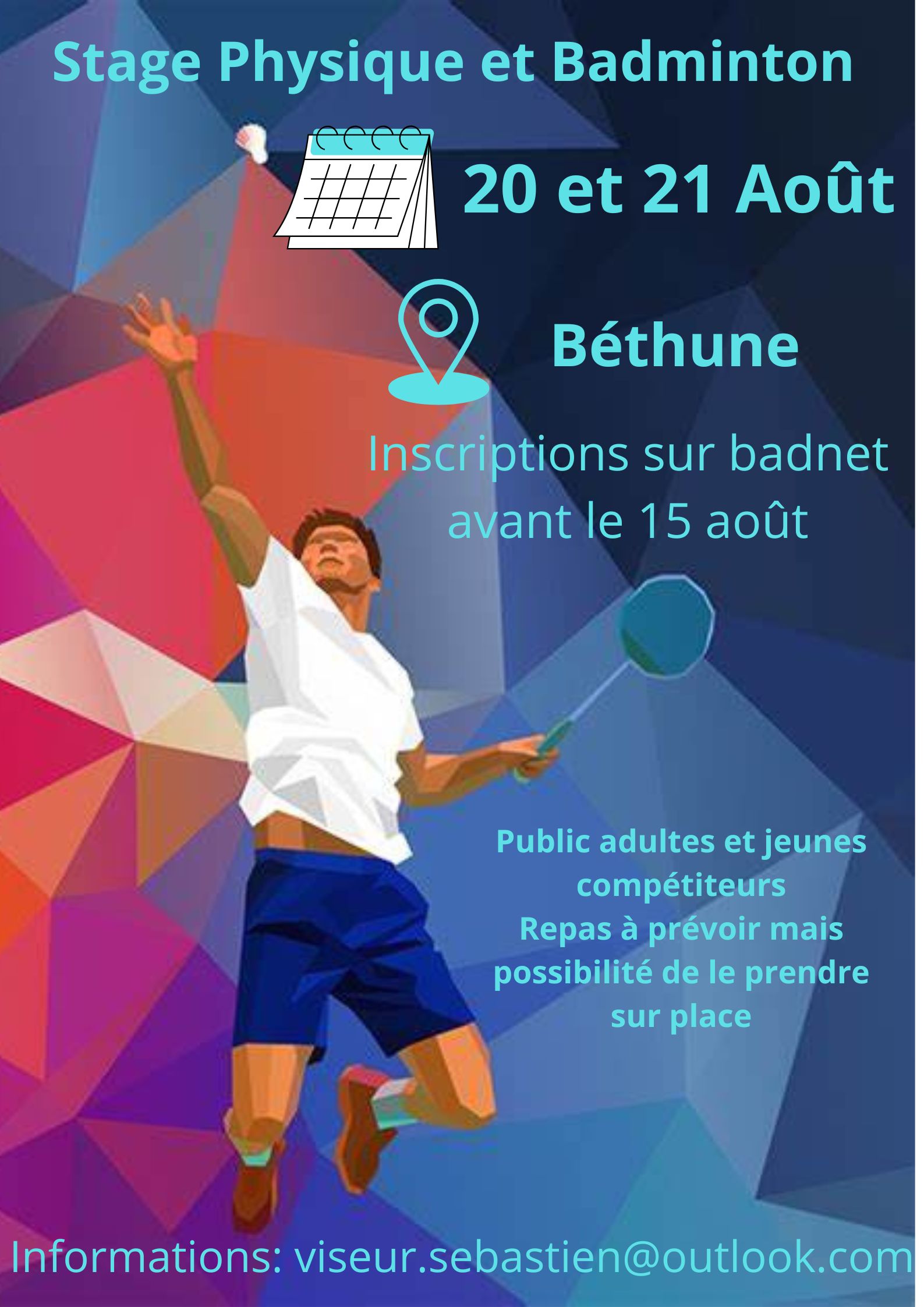 Stage Physique et Badminton