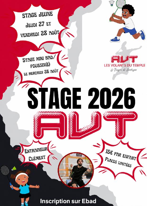 Stage été 2026 - AVT - Le Temple de Bretagne