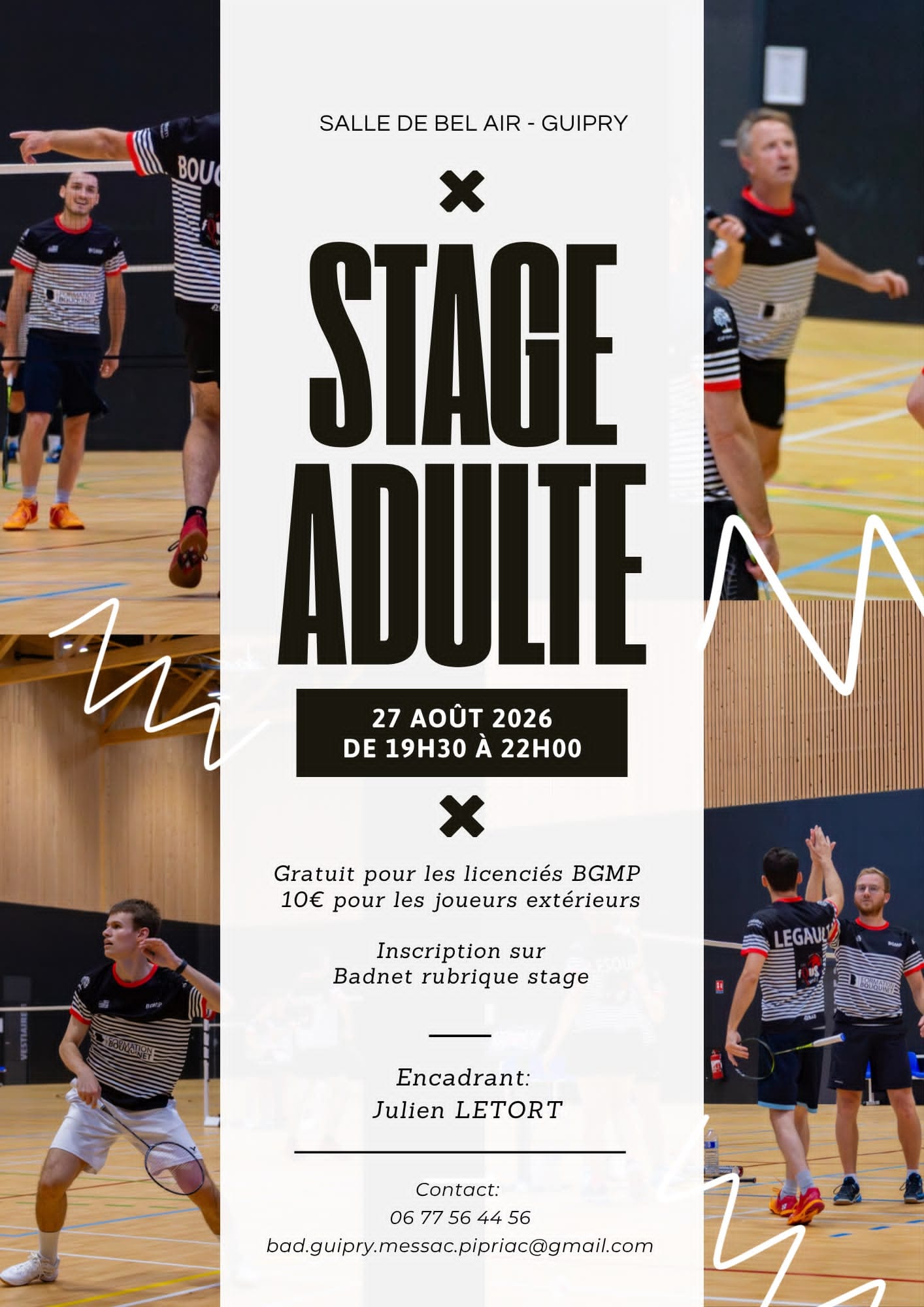 Stage de reprise des Grands Fous