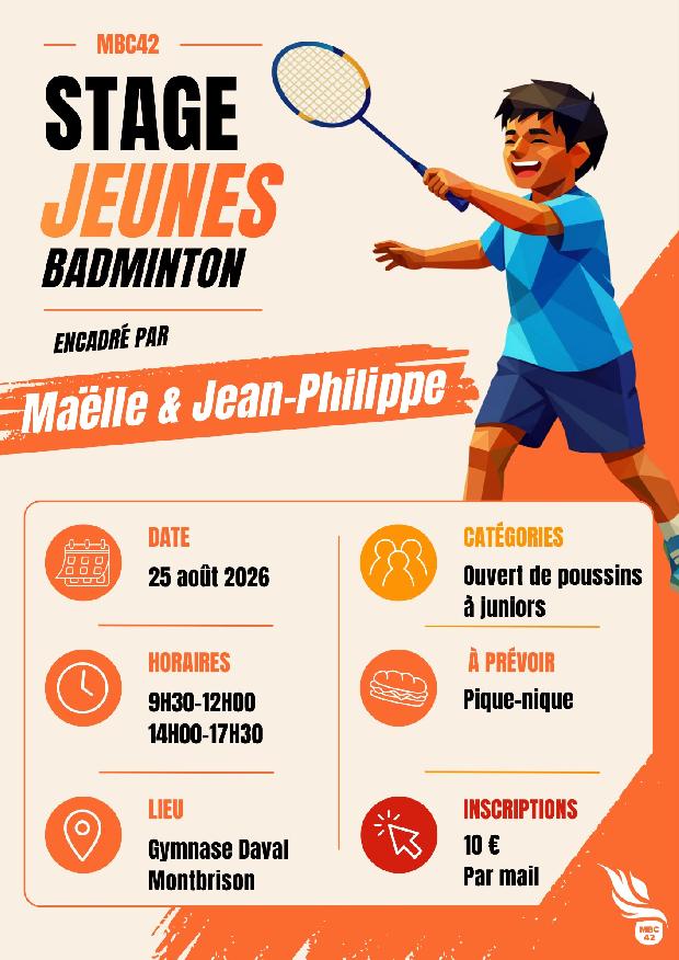 STAGE REPRISE BADMINTON