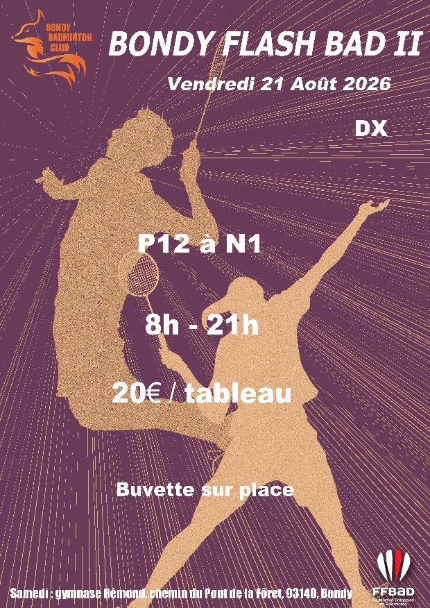 Bondy Flash Bad III (Mixtes)