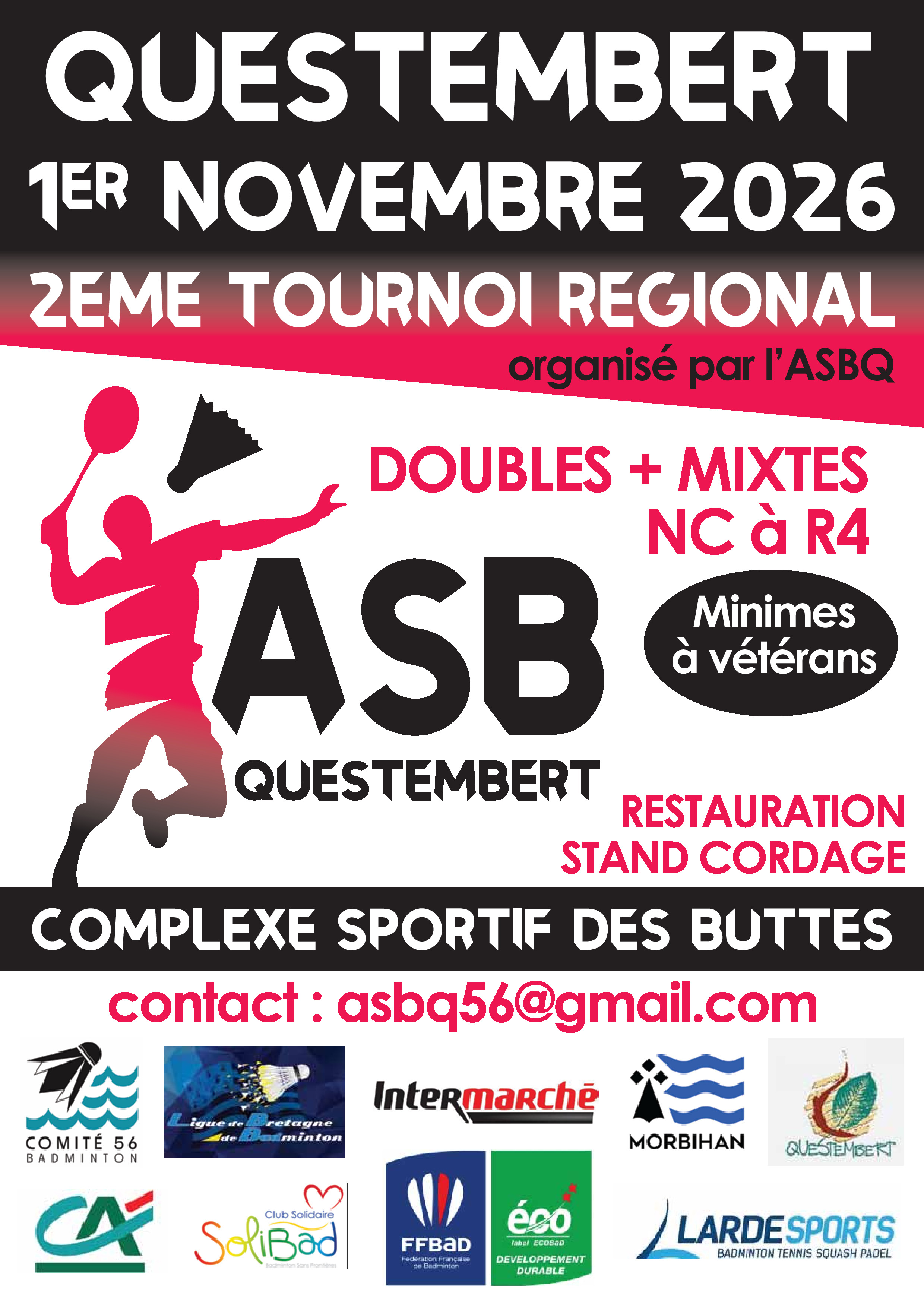 2ème Tournoi régional de l'ASB Questembert