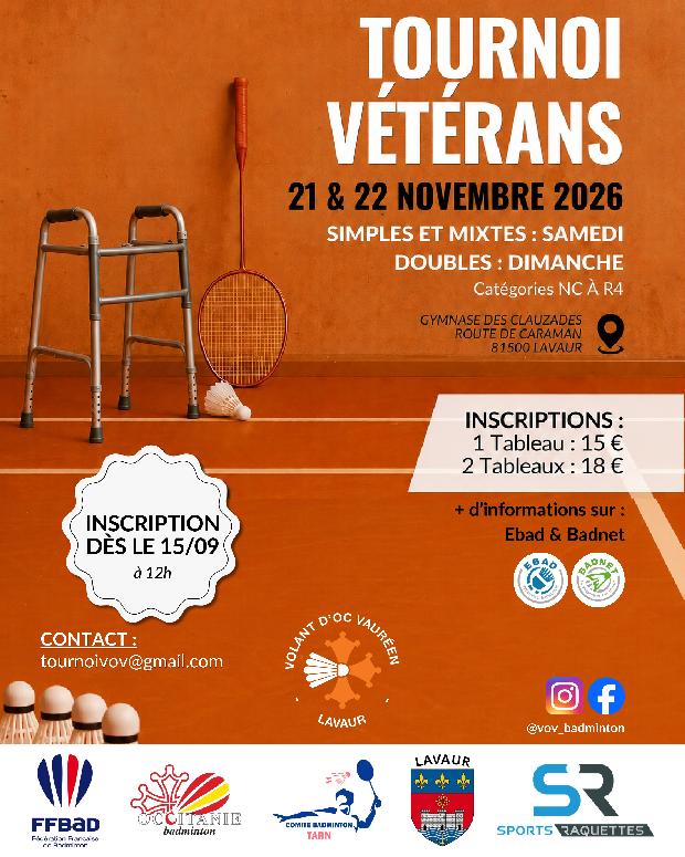LAVAUR - Tournoi Vétéran