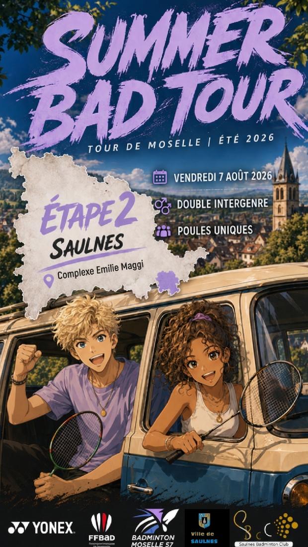 Summer BaD Tour Moselle - Étape 2 - Saulnes