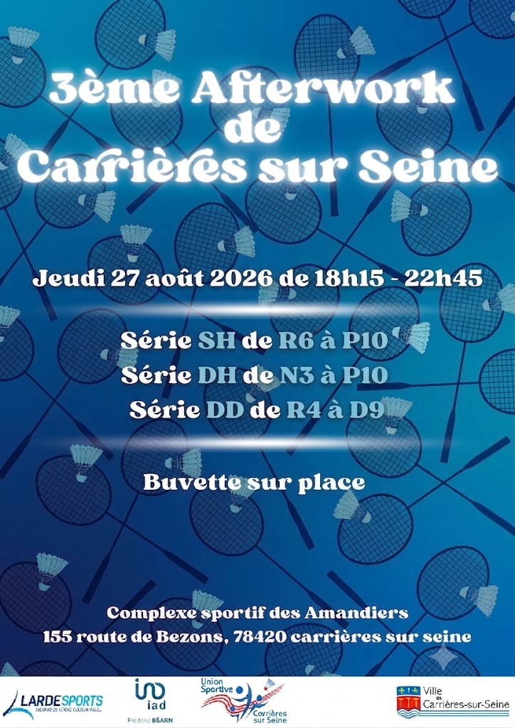 3eme Afterwork de Carrières sur Seine