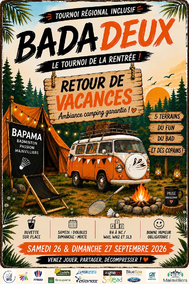 11ème Tournoi du Badadeux - Ecoconcept et inclusif
