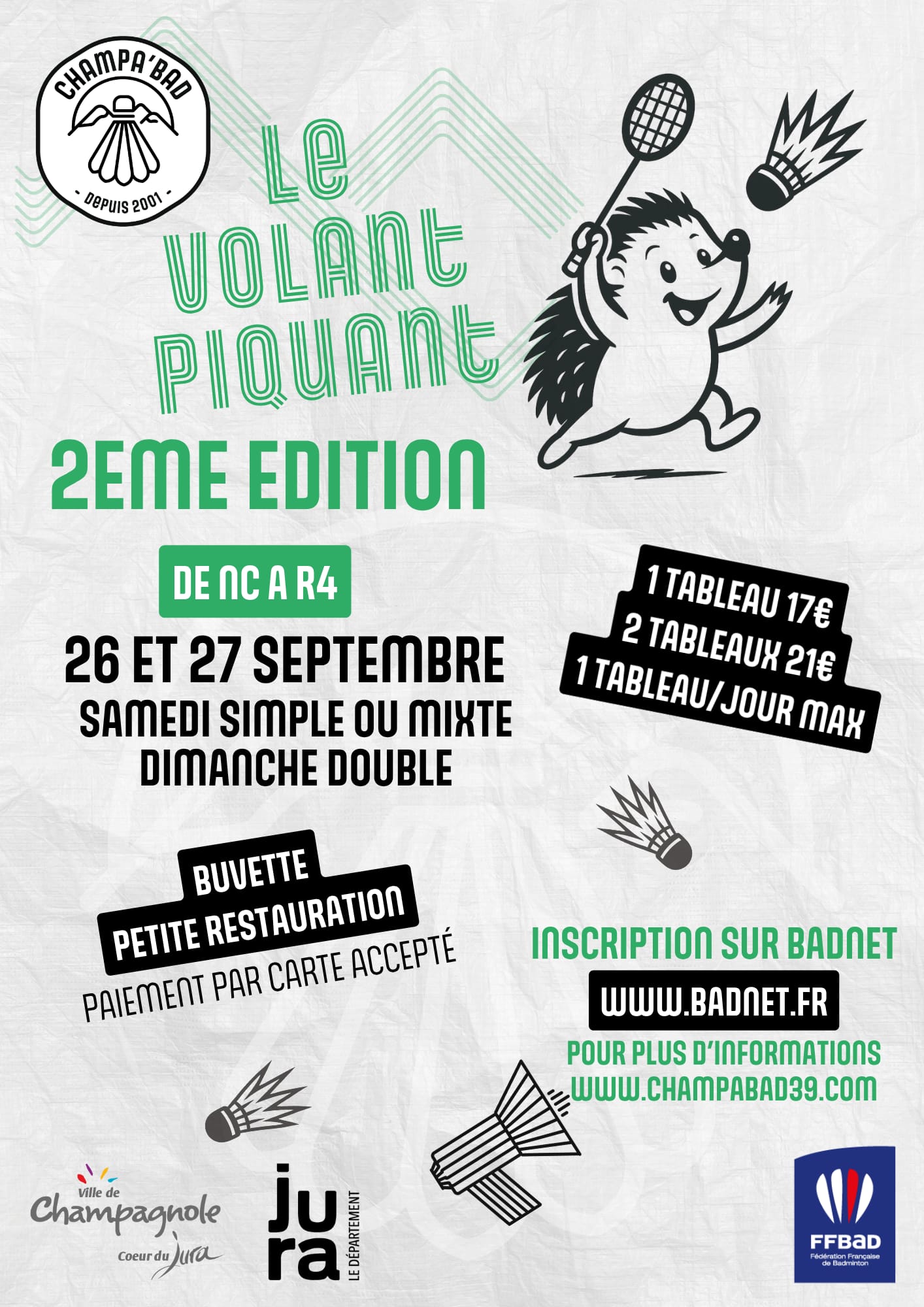 Le volant piquant