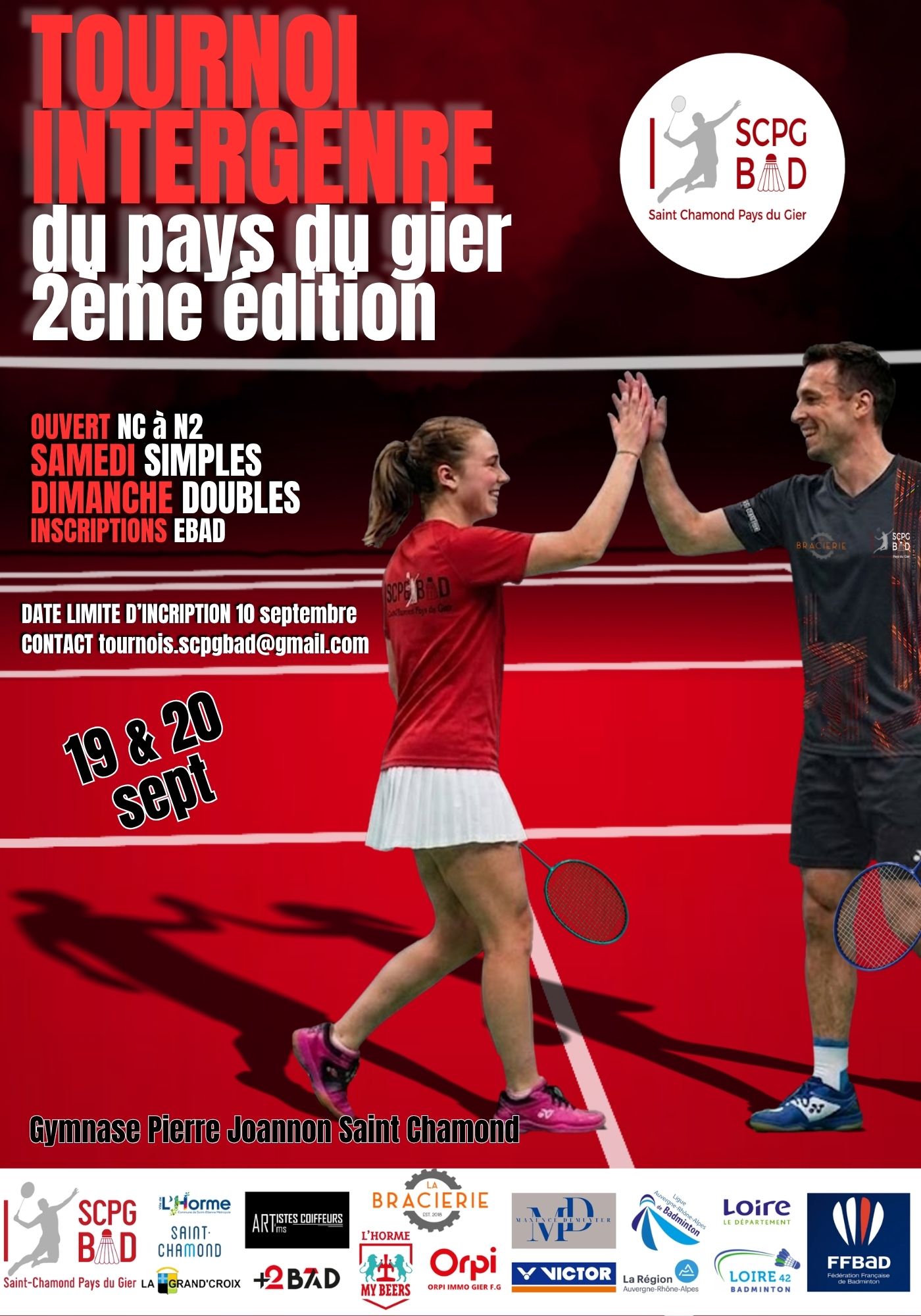 2ème Tournoi Intergenre du Pays du Gier