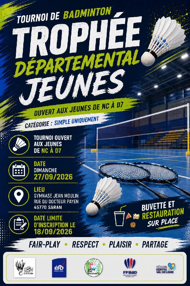 Circuit Jeune Départemental 45 - TDJ 1 Bleu et Vert SARAN