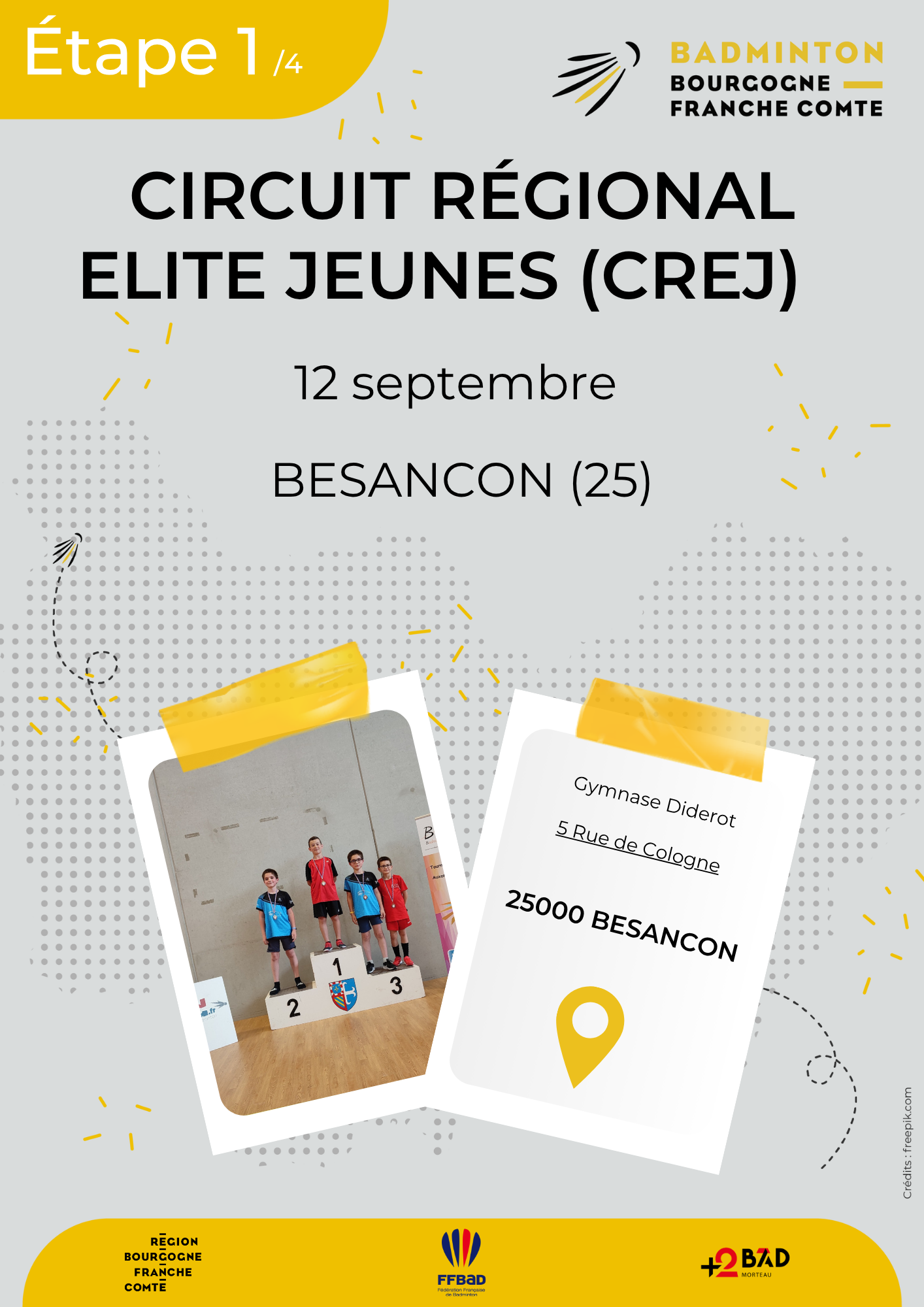 Circuit Jeune Régional BOFC - Elite - Etape N°1