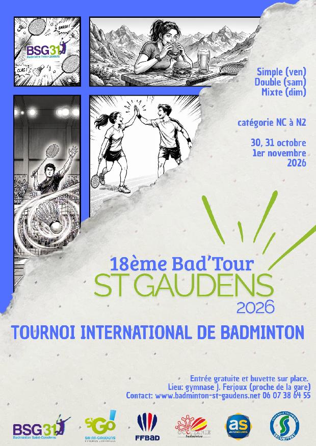 18ème BAD TOUR SAINT GAUDINOIS
