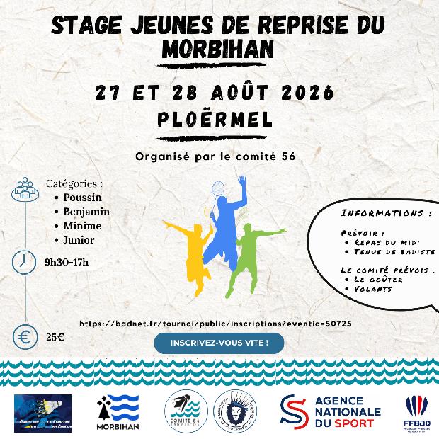 Stage jeunes de reprise