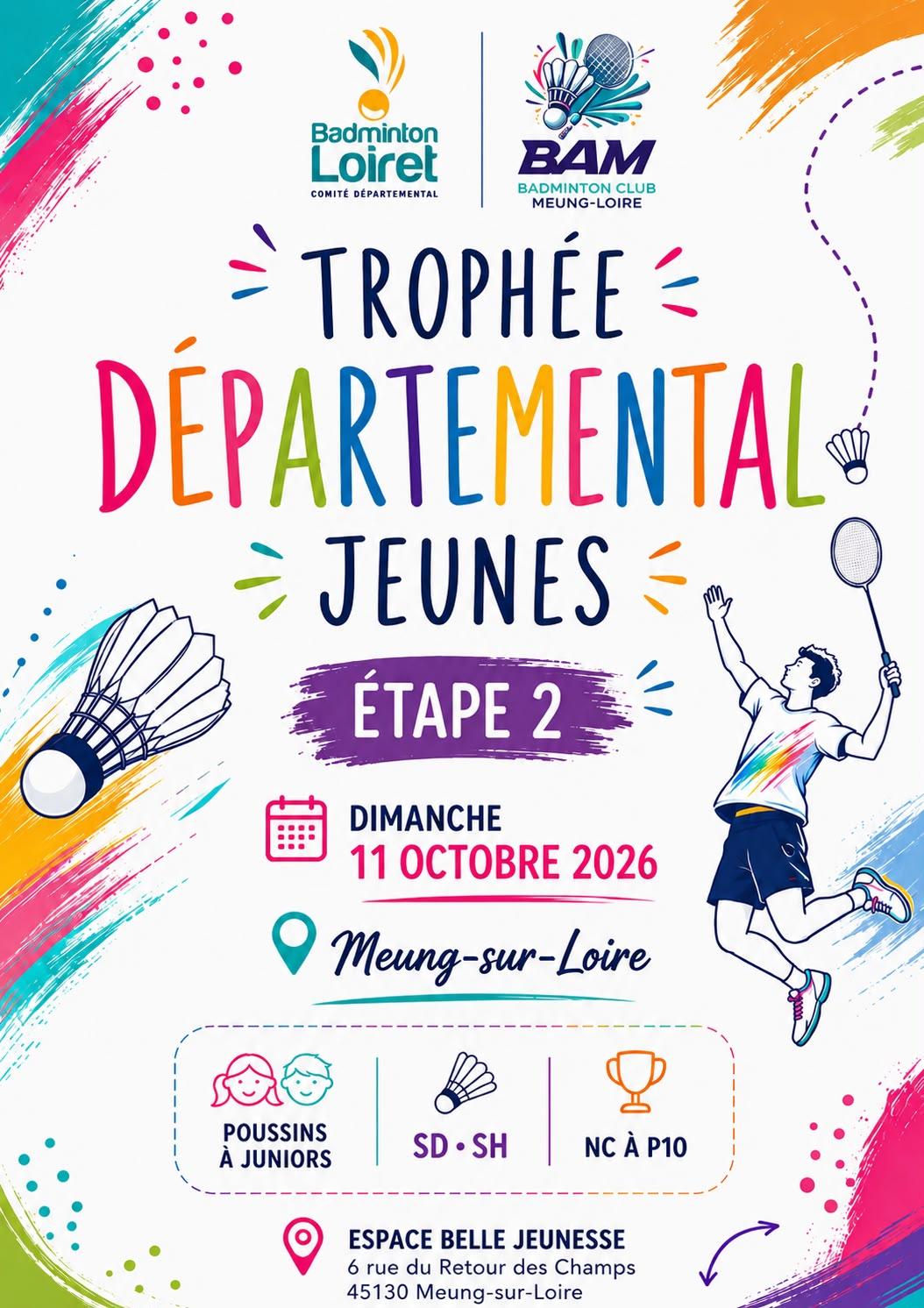 Circuit Jeune Départemental 45 - TDJ 2 Vert Meung sur Loire