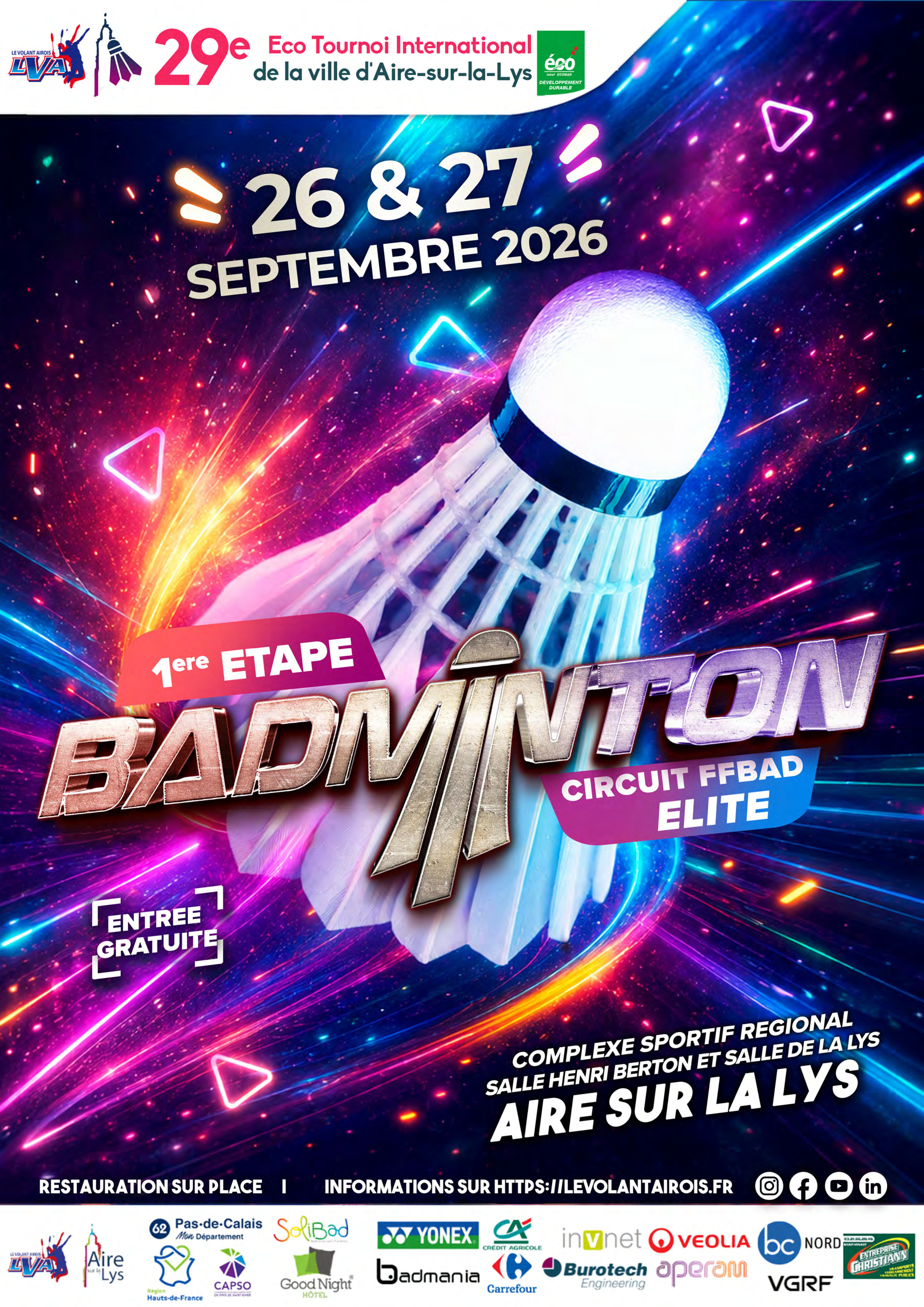 29ème Eco-Tournoi International de la ville d'Aire sur la Lys
