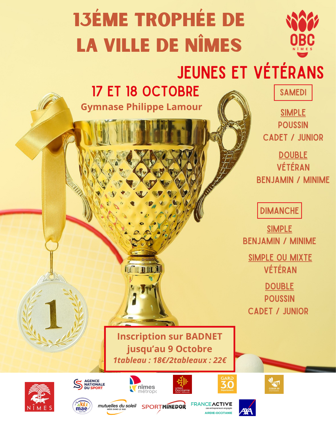 13e Trophée de la Ville de Nîmes