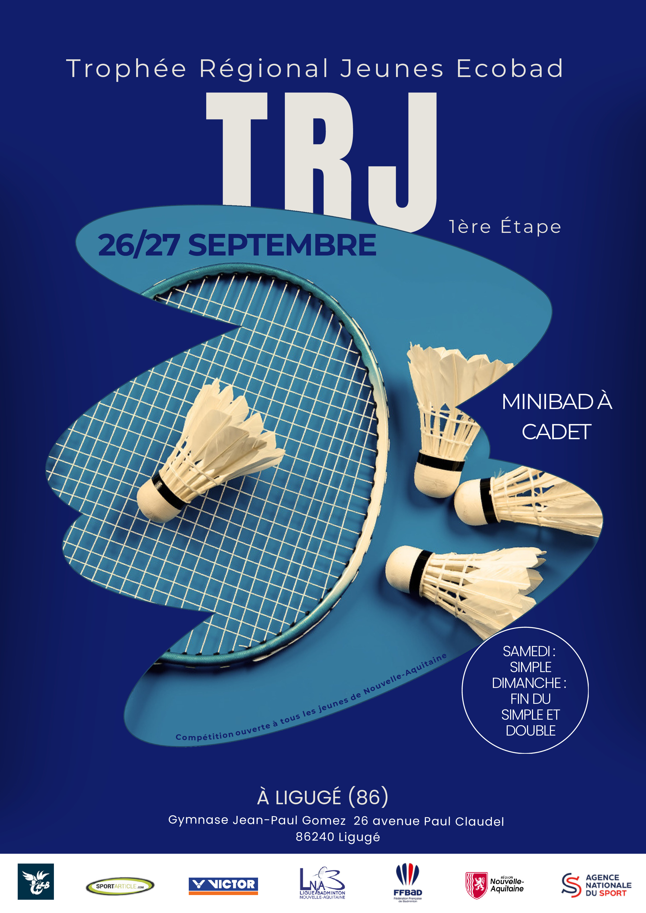 Circuit Jeune Régional NAQU - Etape 1 - TRJ Nouvelle-Aquitaine Ecobad
