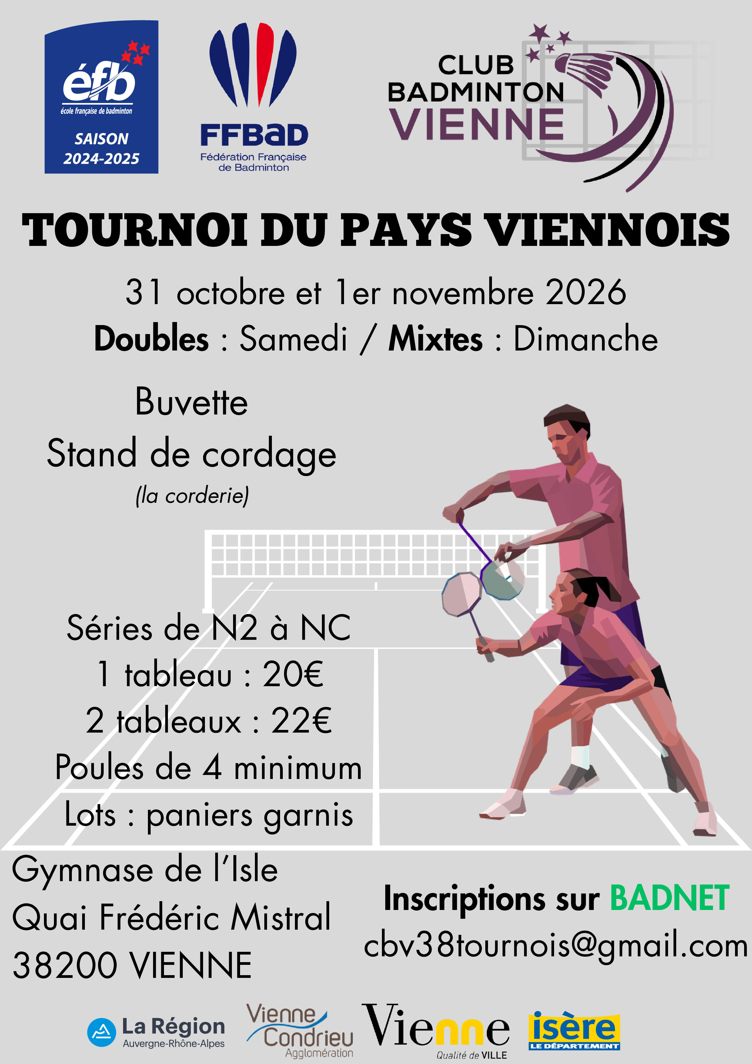 28e Tournoi du Pays Viennois