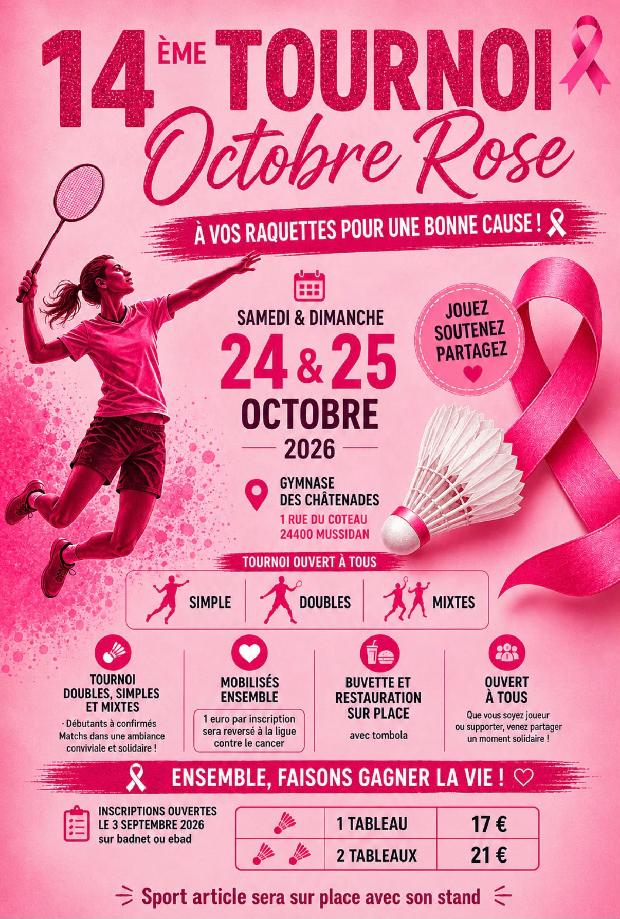 14ème tournoi rose