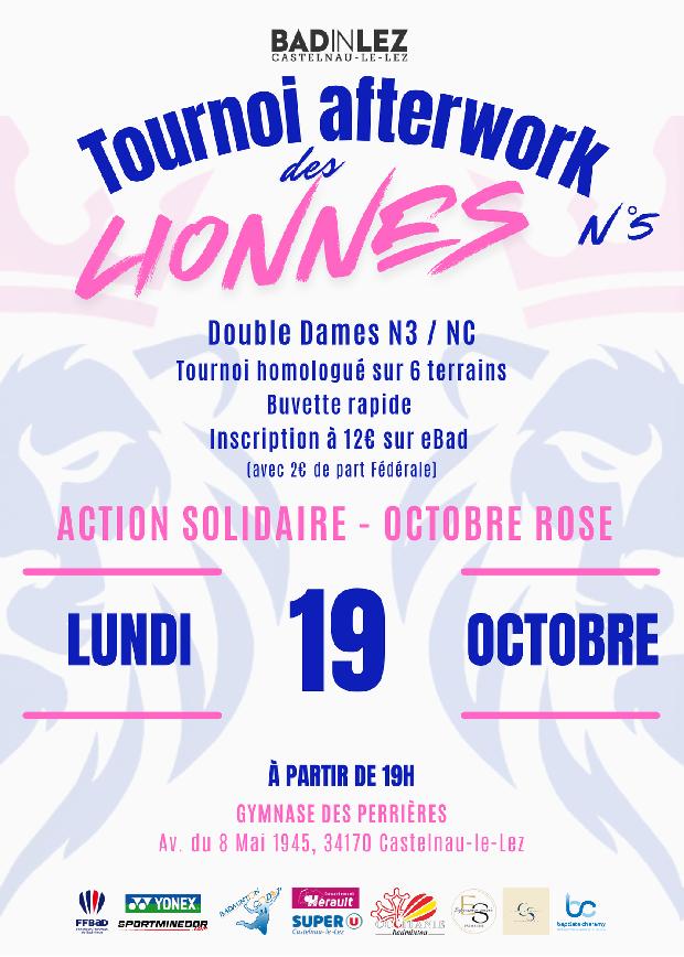Tournoi afterwork des Lionnes n°5
