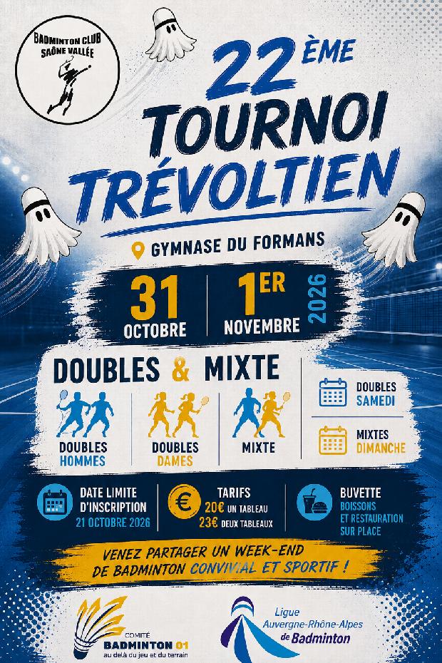 22ème tournoi Trévoltien