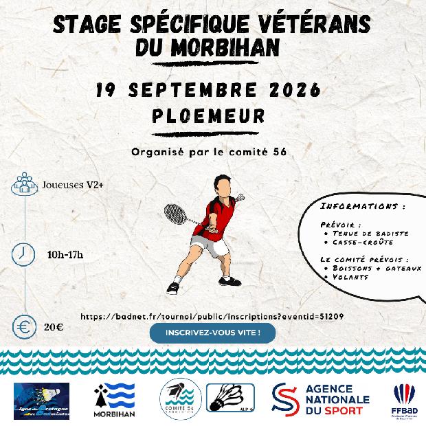 Stage de perfectionnement vétérans n°1