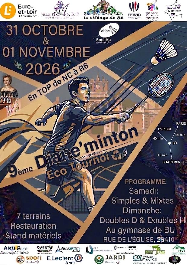 Le DIANE'MINTON Eco tournoi