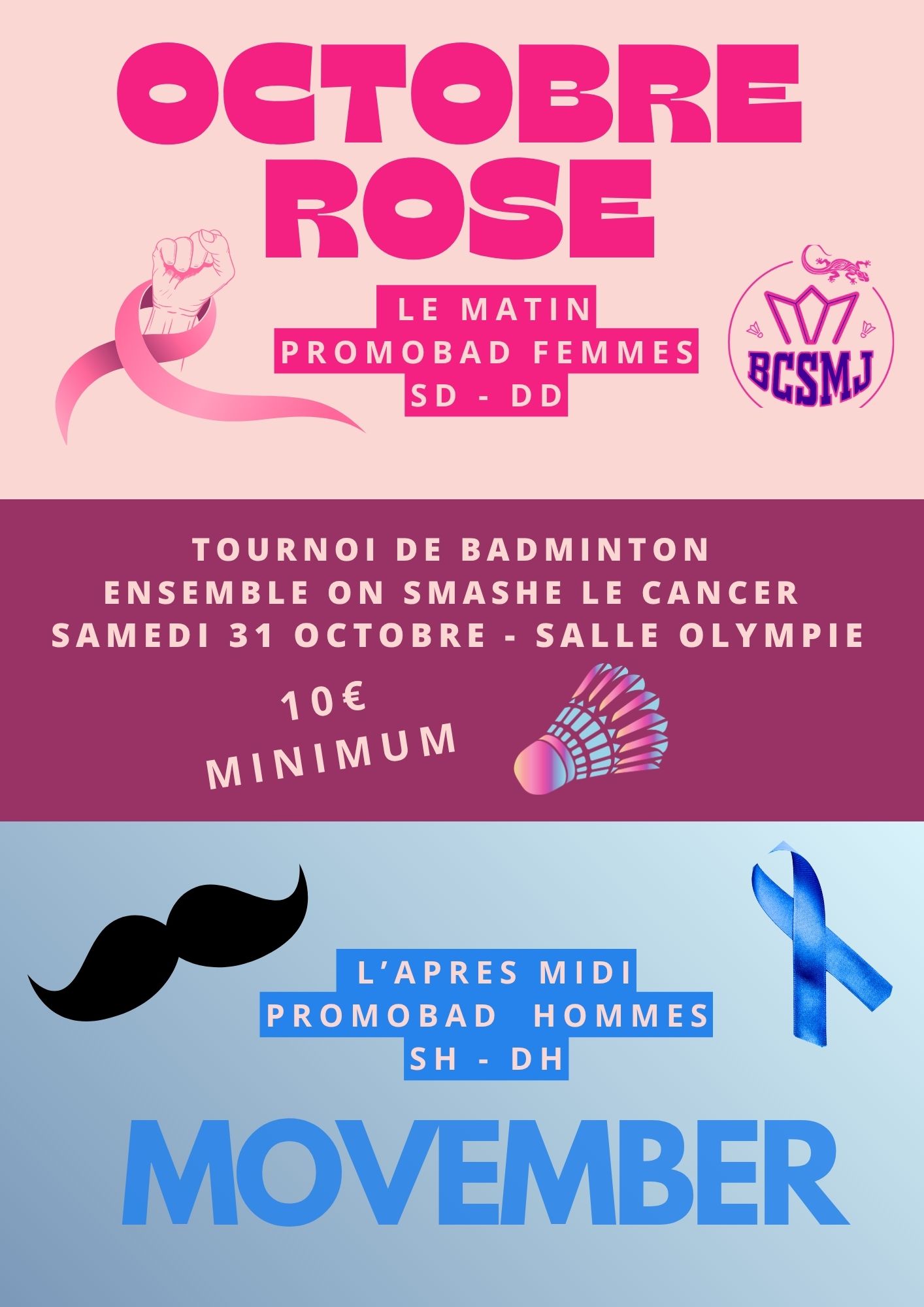 Octobre Rose / Movember