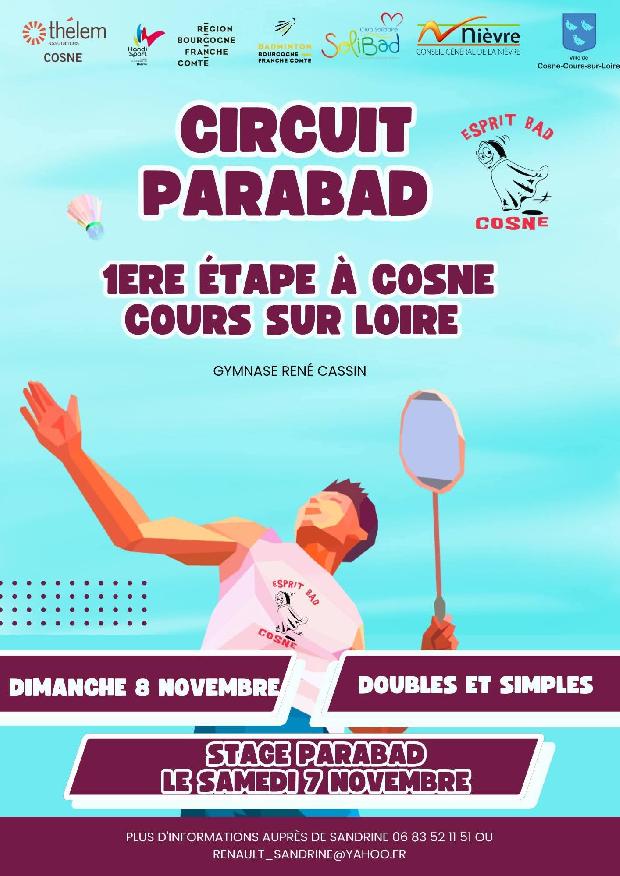 Éco-tournoi PARABAD UCS-Esprit-Bad