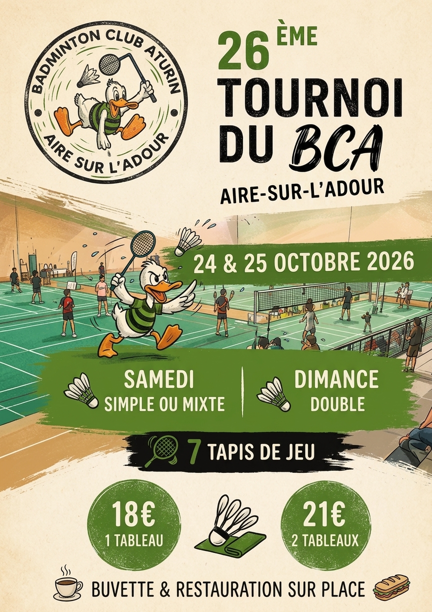 26éme Tournoi du BCA