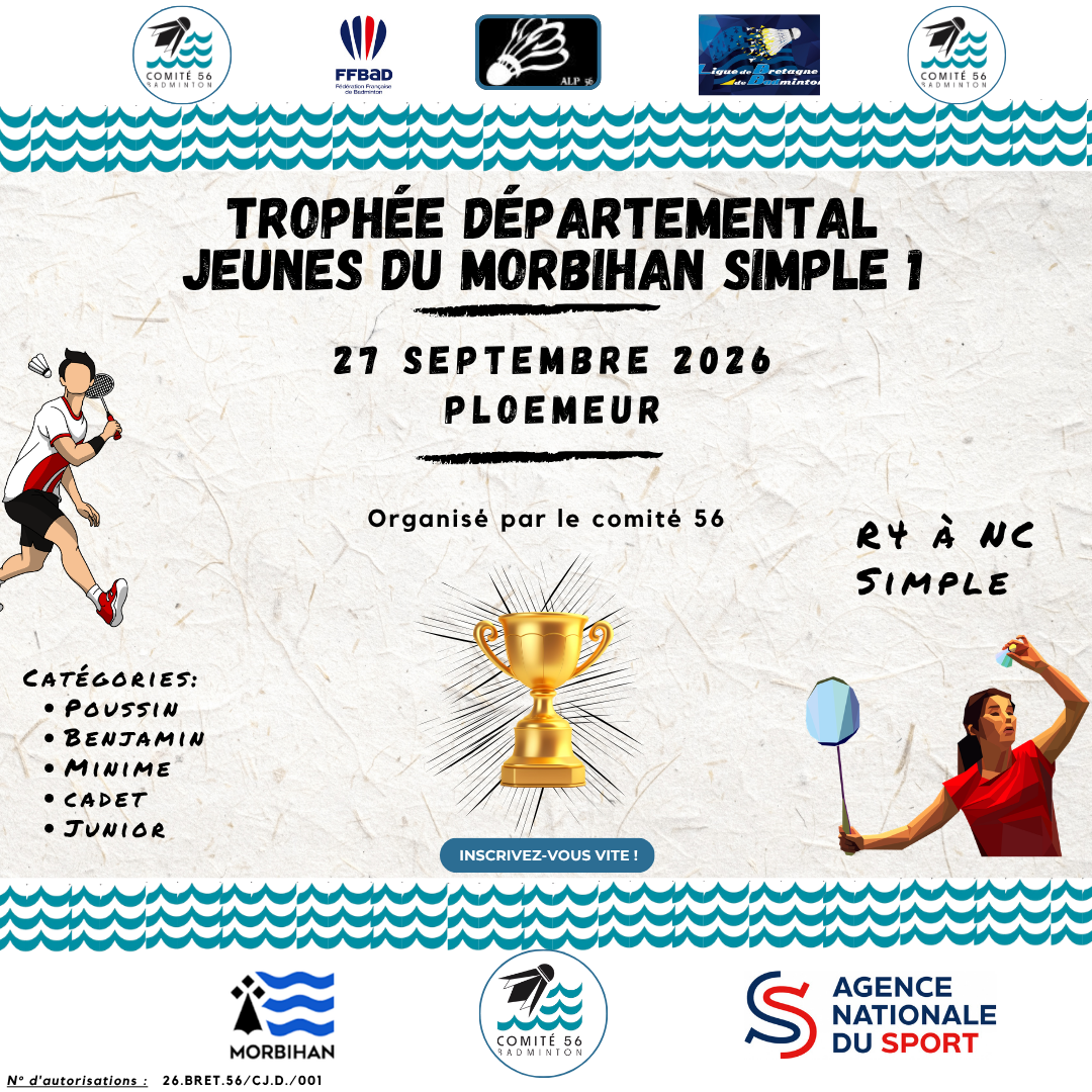 Circuit Jeune Départemental 56 - TDJ56 S1 TOP