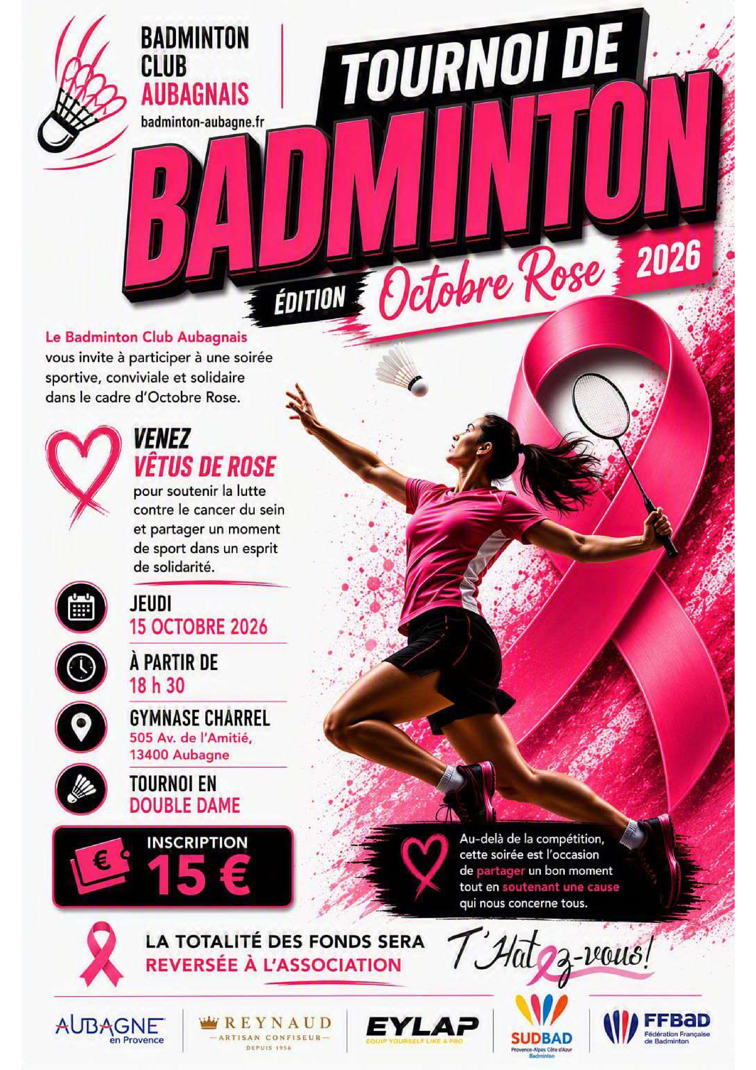 NIGHT OCTOBRE ROSE &amp; BCAUB