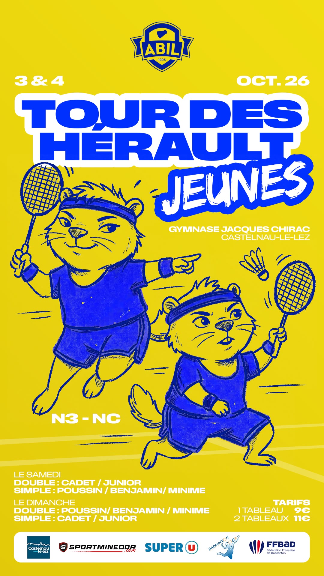 Circuit Jeune Départemental 34 - Tour des Hérault Jeunes