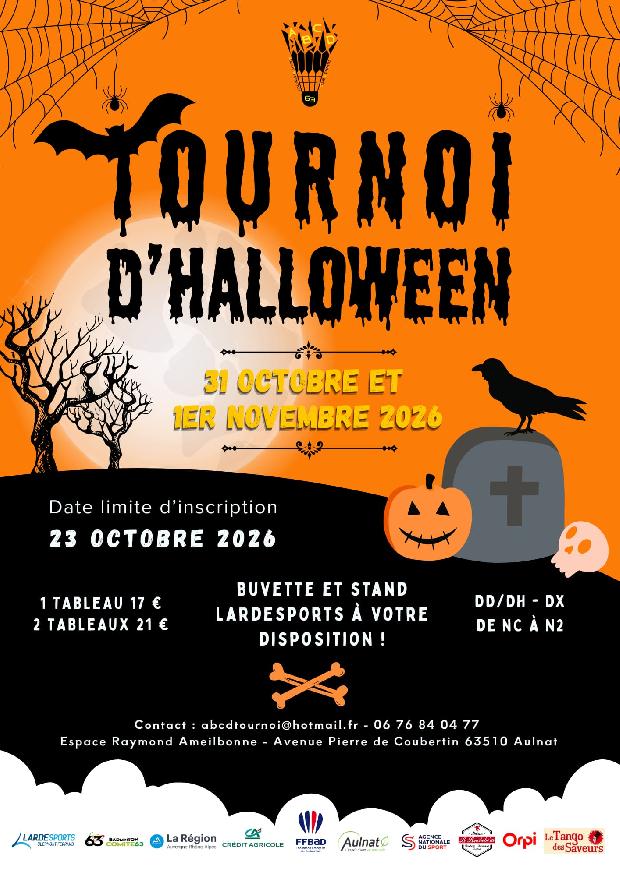 Tournoi d'Halloween 2026