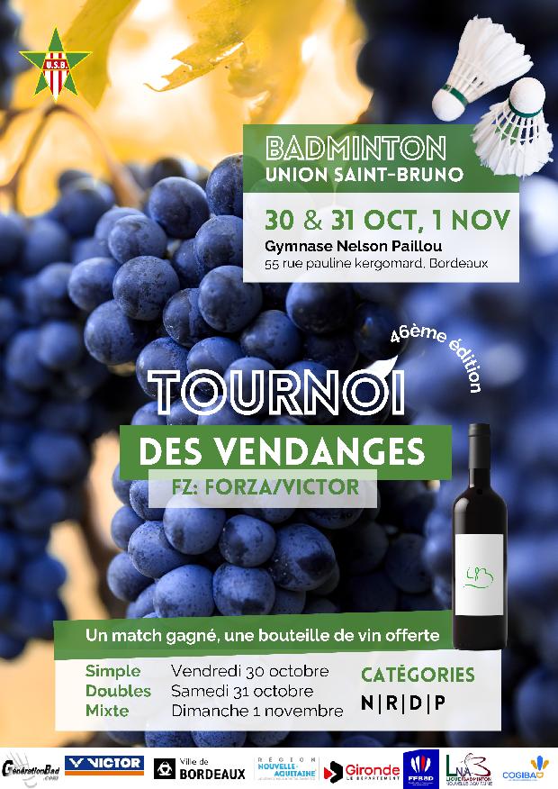 Tournoi des vendanges - Union St Bruno FZ Forza/Victor