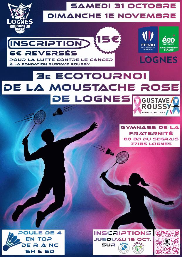 3e EcoTournoi de la Moustache Rose de Lognes