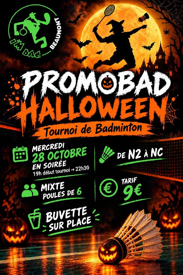 Promobad Mixte d'Halloween