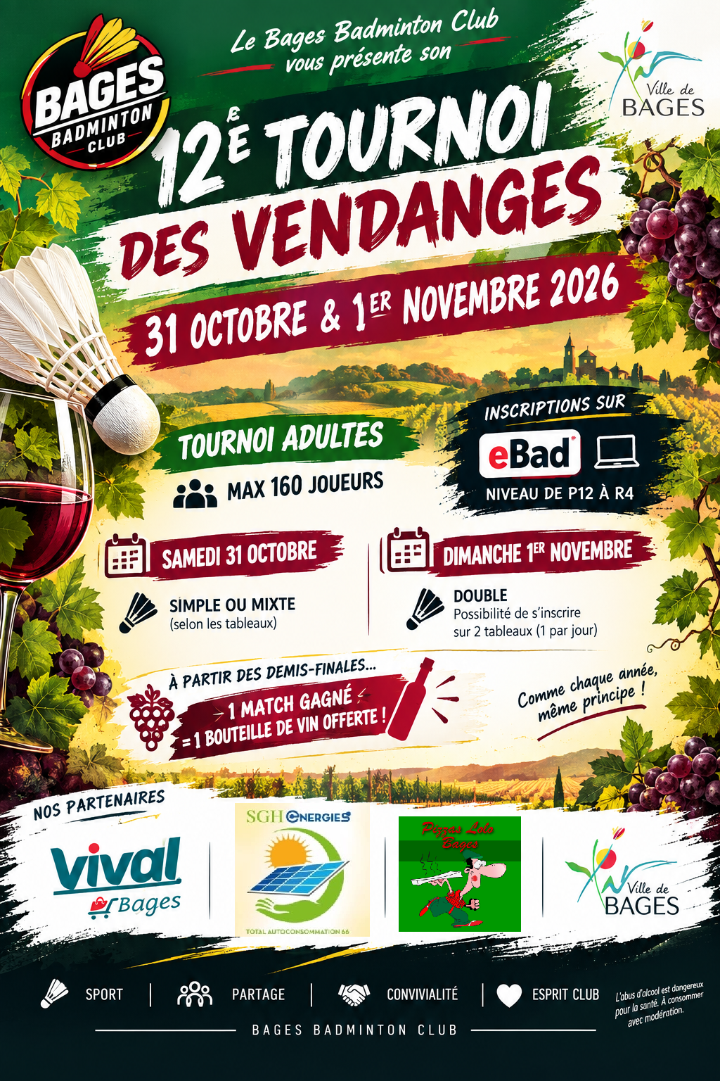 12 eme tournoi des vendanges